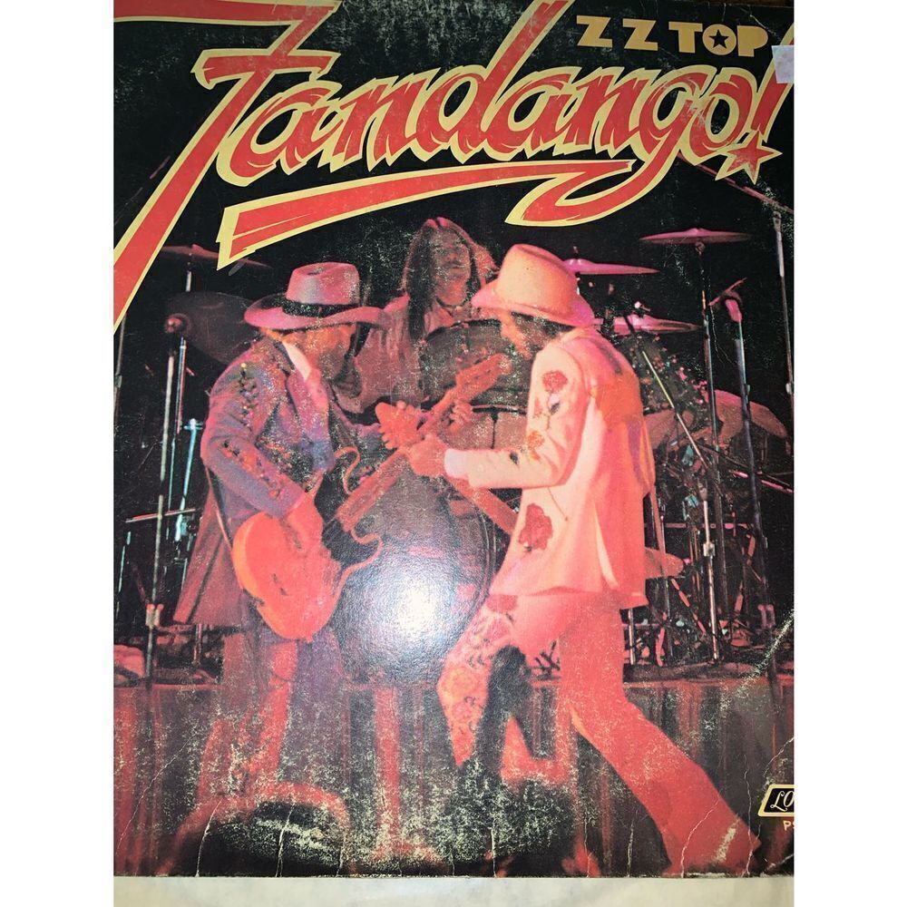 Vintage ZZ Top FANDANGO vinyl record‎